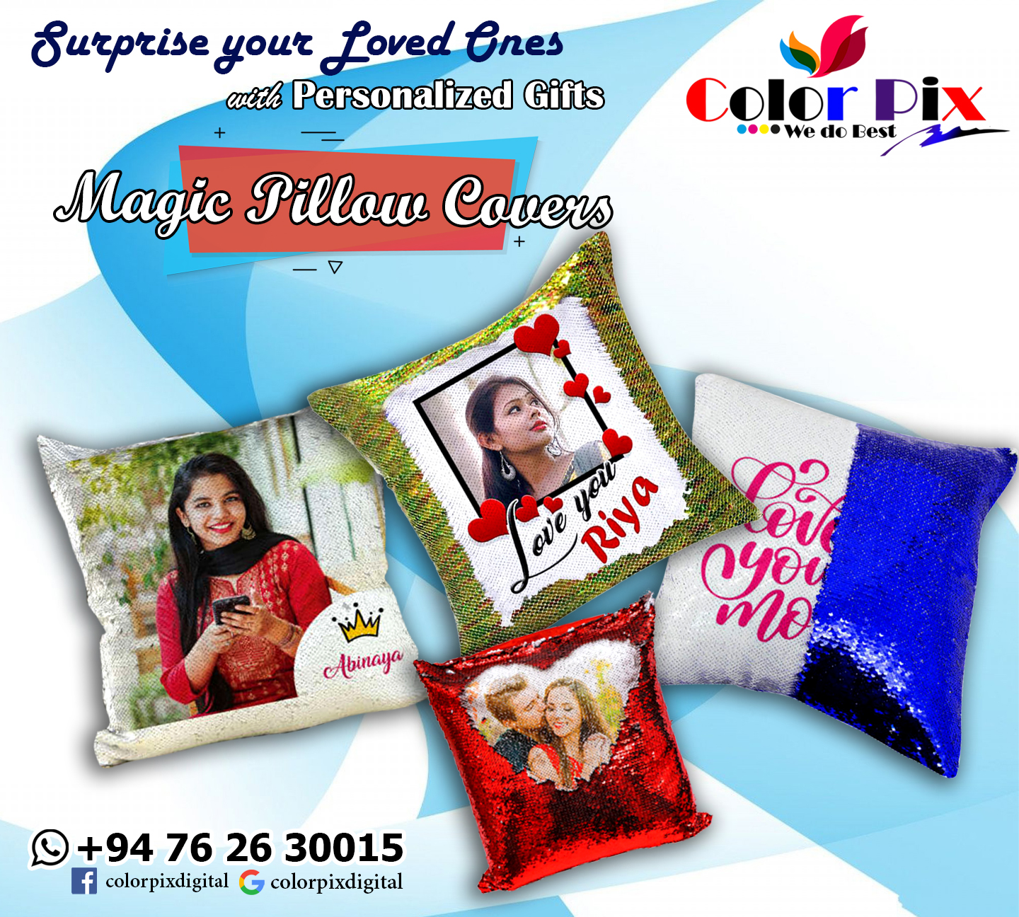 MAGIC PILLOW COVER